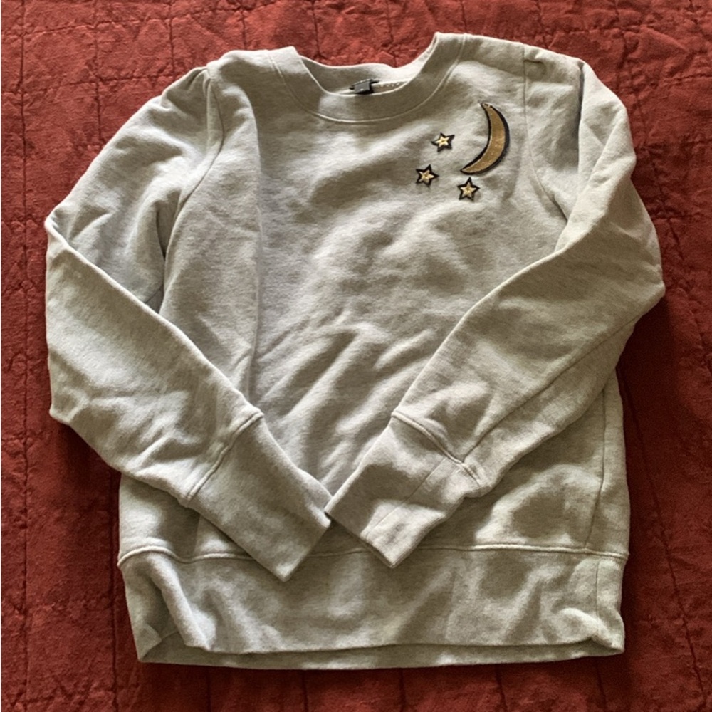 Small Embroidered Sweatshirt JCrew